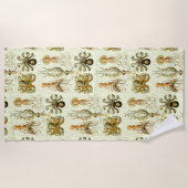  Nautische octopus door Ernst Haeckel Strandlaken (Voorkant)