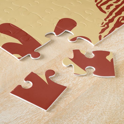  nautische octopus illustratie legpuzzel (Zijkant)