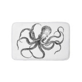  nautische octopus kraken steampunk badmat (Voorkant)