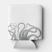 Nautische octopus tentakels kraken  steampun blikjeskoeler (Achterkant)