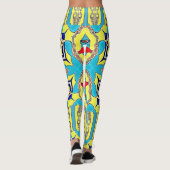 NAUTISCHE ONTWERPER COLLAGE LEGGINGS (Achterkant)