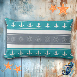 Nautische Patroon Boot Elementen Kussen