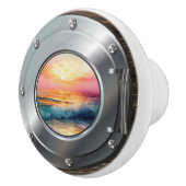 Nautische porthole keramische knobbels knop (Rechts)