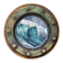 Nautische Porthole Keramische Knoppen Lade Knoppen