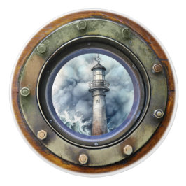 Nautische Porthole Vuurtoren Keramische Lade Knopp Keramische Knop