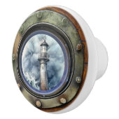 Nautische Porthole Vuurtoren Keramische Lade Knopp Keramische Knop (Rechts)