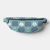 Nautische quilt heuptasje (Liggend)