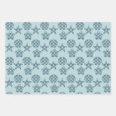 Nautische Quilt Inpakpapier Set Vel (Voorkant 2)