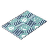 Nautische Quilt Notitieboek (Linkerzijde)