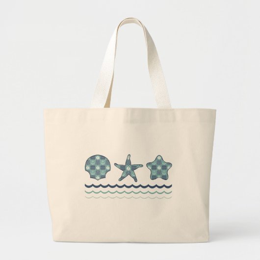 Nautische quilt tas (Voorkant)