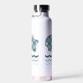 Nautische quilt waterfles (Rechts)
