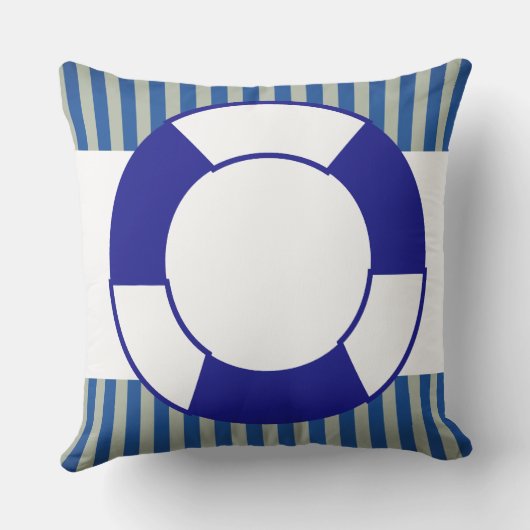 Nautische reddingsboei buitenkussen (Achterkant)