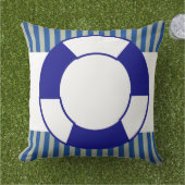 Nautische reddingsboei buitenkussen (Gras)