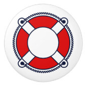 Nautische reddingsboei, keramische knop voor reddi (Voorkant)