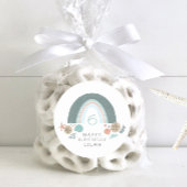 Nautische regenboog onder het Zee Ronde Sticker