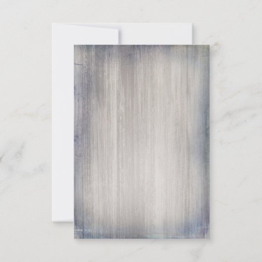 Nautische rustieke bruiloft RSVP (Achterkant)