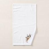 Nautische Rustieke Ster Bad Handdoek (Handdoek)