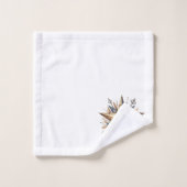 Nautische Rustieke Ster Bad Handdoek (Wasdoekje)