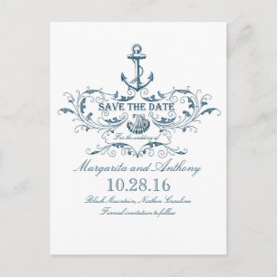 nautische save the date briefkaarten