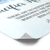 Nautische Schattige Sailor Teddy Bear Fopspeen Hun Poster (Hoek)