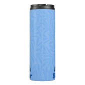 Nautische Schattigee kattencadeaus voor booteigena Thermosbeker (Achterkant)