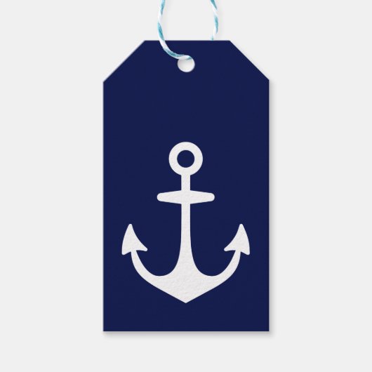 Nautische schepen Anker Cruise Lover Sailor Cadeaulabel (Voorkant)
