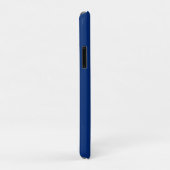 Nautische Schepen Wiel Blauw+Wit (Personaliseer) Case-Mate iPhone Case (Achterkant/rechts)