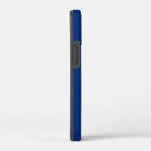 Nautische Schepen Wiel Blauw+Wit (Personaliseer) Case-Mate iPhone Case (Achterkant / Rechts)