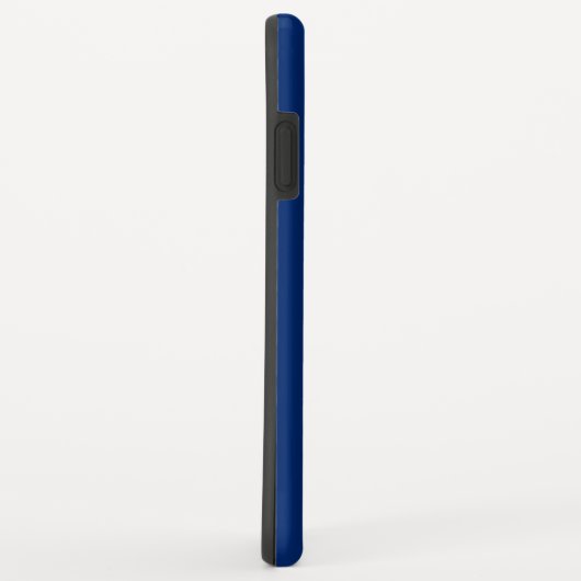 Nautische Schepen Wiel Blauw+Wit (Personaliseer) Case-Mate iPhone Case (Achterkant/rechts)