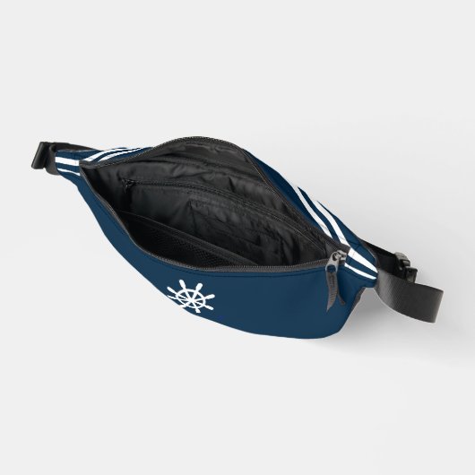 Nautische schepen Wiel Helm Heuptasje (Open)