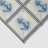 nautische schip anker weefsel papier (Detail)