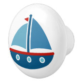 Nautische schuifdeur en trekknop voor zweefboot keramische knop (Rechts)