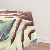 Nautische Sealife Illustratie Tafelkleed (Voorbeeld)