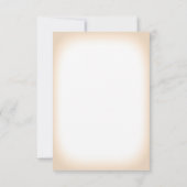 Nautische Seaside Wedding RSVP Kaart (Achterkant)