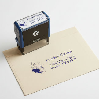 Nautische Sirene en Zeilboot Retouradres Stempel