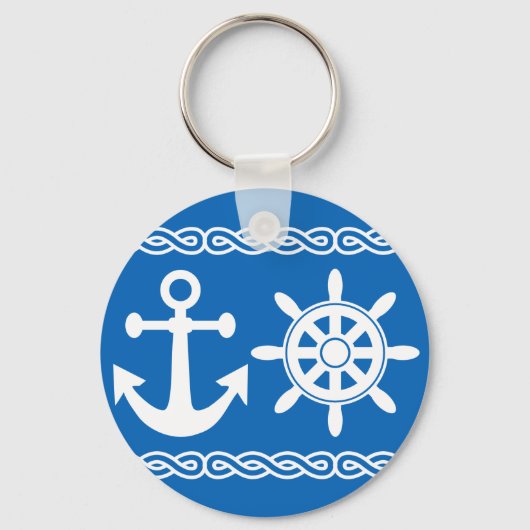 Nautische sleutelketen sleutelhanger (Voorkant)