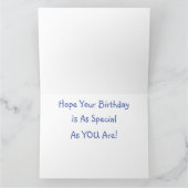 Nautische speciale verjaardag kaart (Binnen)