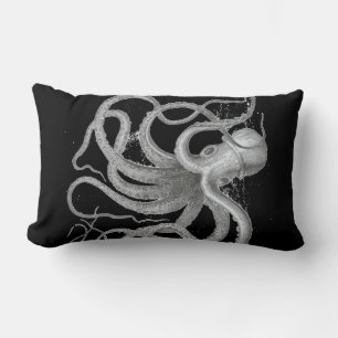 Nautische steampunk octopus antiek  kraken kussen