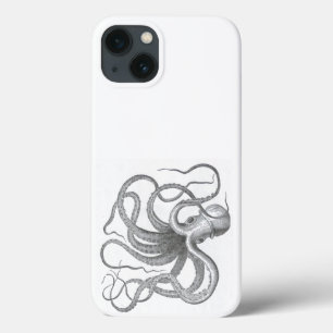 Nautische steampunk octopus  kraken tekening Case-Mate iPhone case
