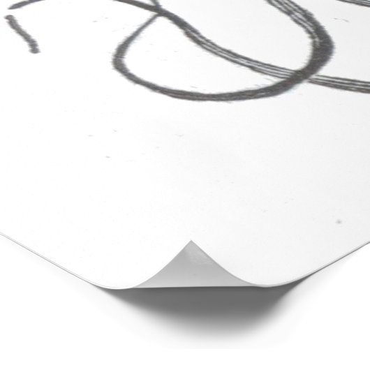 Nautische steampunk octopus  kraken tekening poster (Hoek)