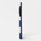 Nautische sterren en strips Case-Mate iPhone case (Achterkant/links)