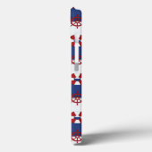 Nautische sterren en strips Case-Mate iPhone case (Achterkant / Links)