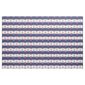Nautische sterren en strips stof (Fat Quarter)