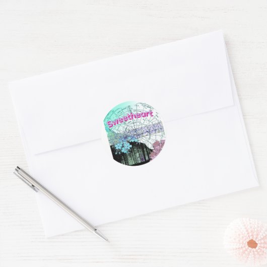 Nautische sticker (Envelop)