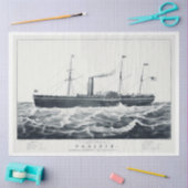 nautische stoomboot ontkoppeling tissuepapier (Craft)