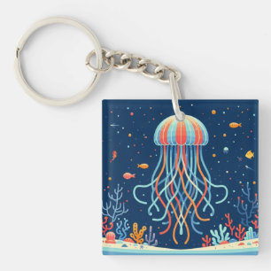 Nautische/strand/kustkwallen Sleutelhanger