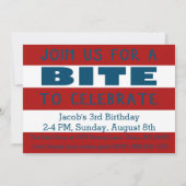  nautische streephaaienuitnodiging kaart (Achterkant)