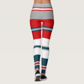 Nautische strepen leggings (Achterkant)