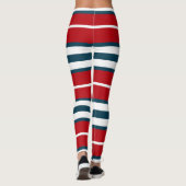 Nautische strepen leggings (Achterkant)