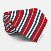 Nautische strepen stropdas (Opgerold)
